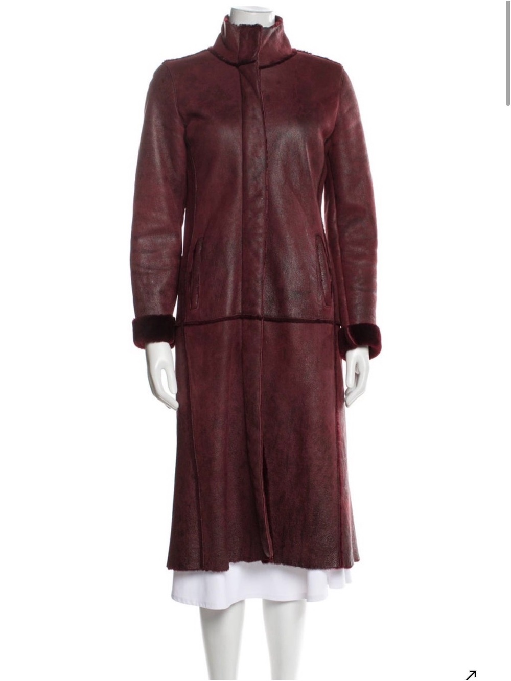 Burberry London Shearling Coat
